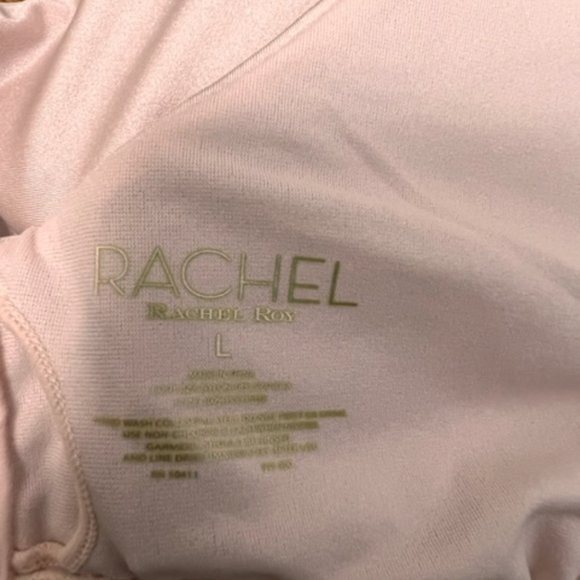 Rachel Roy Light Pink Bikini Top Strappy Removable Padding - Picture 4 of 5